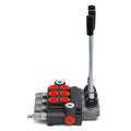 3 Spool 11GPM Hydraulic Directional Control Valve Double Acting