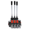 3 Spool 11GPM Hydraulic Directional Control Valve Double Acting