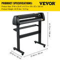 Vinyl Cutter Machine 28 Inch Plotter Floor Stand Bundle Kit Software