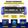 720mm Vinyl Cutter Plotter Machine 20 Blades LCD Black Software