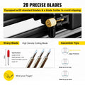 720mm Vinyl Cutter Plotter Machine 20 Blades LCD Black Software