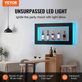 LED Liquor Bottle Display Bar Shelf 1210mm RF App Control