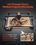 10W Laser Engraver Cutter 38x40cm Wood Metal Engraving Machine