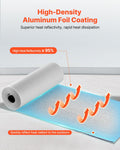 Reflective Insulation Roll 6mm 5.49m x 0.61m 4 Pack Garage Door