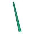 6FT U-Channel Sign Post, 4Pack Green Heavy Duty Steel Fixed Fence Post, Steel Fence U-Channel Sign for Garden, Courtyard, Farm or Traffic Intersection