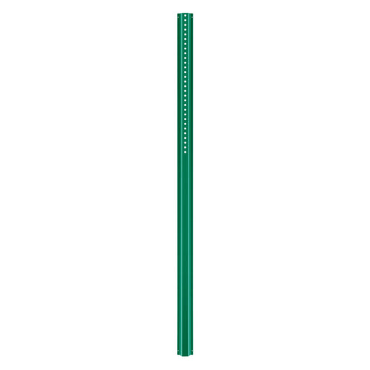 6FT U-Channel Fence Post 4Pack Green Heavy Duty Steel Fixed
