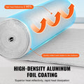 Double Reflective Insulation Roll 48in x 50ft Thermal Barrier