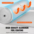 Reflective Insulation Roll 48in x 50ft Double-Sided Aluminum Foil