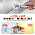 Reflective Insulation Roll 48in x 50ft Double-Sided Aluminum Foil