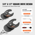 Crowfoot Wrench Set 15-Piece 1/2