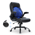 Executive Office Chair Ergonomic High Back PU Leather Lumbar Support