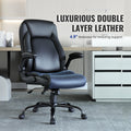 Executive Office Chair Ergonomic High Back PU Leather Lumbar Support