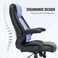 Executive Office Chair Ergonomic High Back PU Leather Lumbar Support