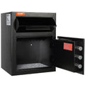 Cefito 1.7 Cub Depository Safe Drop Slot Electronic Lock Cash