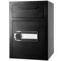 2.5 Cub Depository Safe, Deposit Safe with Drop Slot, Electronic Code Lock and 2 Emergency Keys, 20.27'' x 13.97'' x 13.97'' Business Drop Slot Safe for Cash, Mail in Home, Hotel, Office
