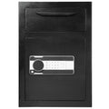 2.5 Cub Depository Safe, Deposit Safe with Drop Slot, Electronic Code Lock and 2 Emergency Keys, 20.27'' x 13.97'' x 13.97'' Business Drop Slot Safe for Cash, Mail in Home, Hotel, Office