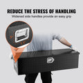 Heavy Duty Aluminium Truck Bed Tool Box 990x330x254mm Black
