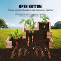 Wooden Raised Garden Bed 113x113x51cm Planter Box Flower Veggie