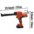 20V Cordless Caulking Gun 300ml Silicone Sausage Electric Iron