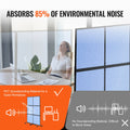 Acoustic Room Divider Panel 2 Pack Indigo Blue Privacy Screen