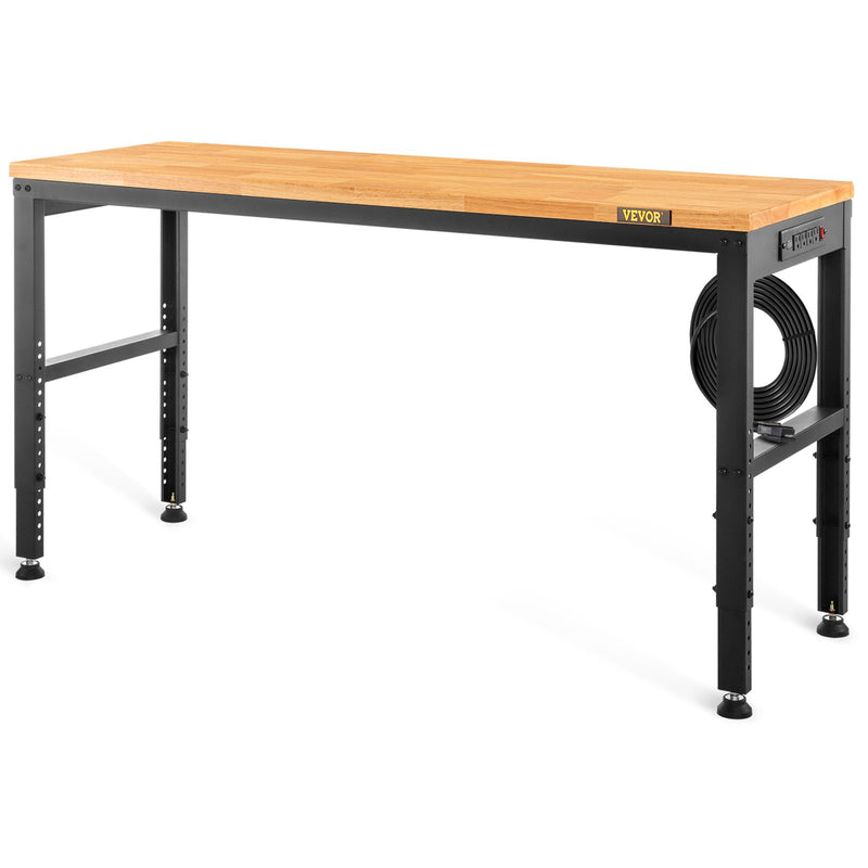 Adjustable Workbench 1220x508mm 719-968mm Height 900kg Capacity