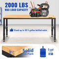 Adjustable Workbench 1220x508mm 719-968mm Height 900kg Capacity