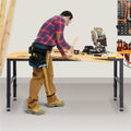 Adjustable Workbench 1220x508mm 719-968mm Height 900kg Capacity
