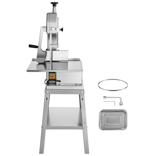 1800W Commercial Electric Meat Bandsaw Stainless Steel Bone Sawing Machine