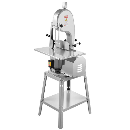 Commercial Electric Meat Bandsaw 1800W Stainless Steel Bone Saw