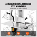Commercial Electric Meat Bandsaw 1800W Stainless Steel Bone Saw