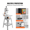 Commercial Electric Meat Bandsaw 1800W Stainless Steel Bone Saw
