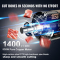 Commercial Electric Meat Bandsaw 850W Stainless Steel Bone Saw