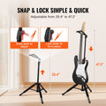 Guitar Stand Floor Tripod Foldable 900-1200mm Adjustable
