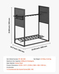 Gun Rack Floor Standing Steel 9 Rifle 4 Pistol Storage Display Stand