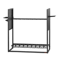 Gun Rack Floor Standing Steel 9 Rifle 4 Pistol Storage Display Stand