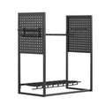 Gun Rack Floor Standing Steel 9 Rifle 4 Pistol Storage Display Stand