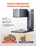 Portable 5W Laser Engraver 600mm/s Handheld Engraving Machine