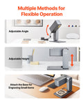 Portable 5W Laser Engraver 600mm/s Handheld Engraving Machine