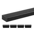Stainless Steel Handrail 198cm Matte Black Outdoor Indoor Stairs