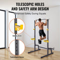 Squat Stand Power Rack Adjustable Heavy Duty Barbell Weight Stand Home Gym