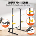 Squat Stand Power Rack Adjustable Heavy Duty Barbell Weight Home Gym
