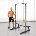 Squat Stand Power Rack Adjustable Heavy Duty Barbell Weight Home Gym
