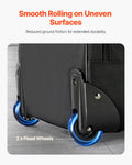 Laptop Rolling Bag 39.62cm Wheeled Computer Travel Case Black