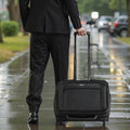 Laptop Rolling Bag 39.62cm Wheeled Computer Travel Case Black