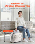 Rolling Laptop Bag 15.6 Inch Wheeled Briefcase with Telescoping Handle