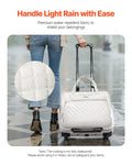 Rolling Laptop Bag 15.6 Inch Wheeled Briefcase with Telescoping Handle