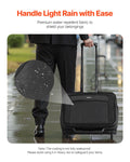 VEVOR Rolling Laptop Bag 43.94cm Wheeled Computer Carry Black
