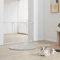 VEVOR Baby Gate Extra Wide 749-1346mm 762mm High Dog Gate White