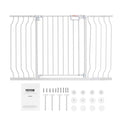 VEVOR Baby Gate Extra Wide 749-1346mm 762mm High Dog Gate White