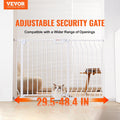 Artiss Baby Gate Extra Wide 749-1229mm White Auto Close Pressure Mount